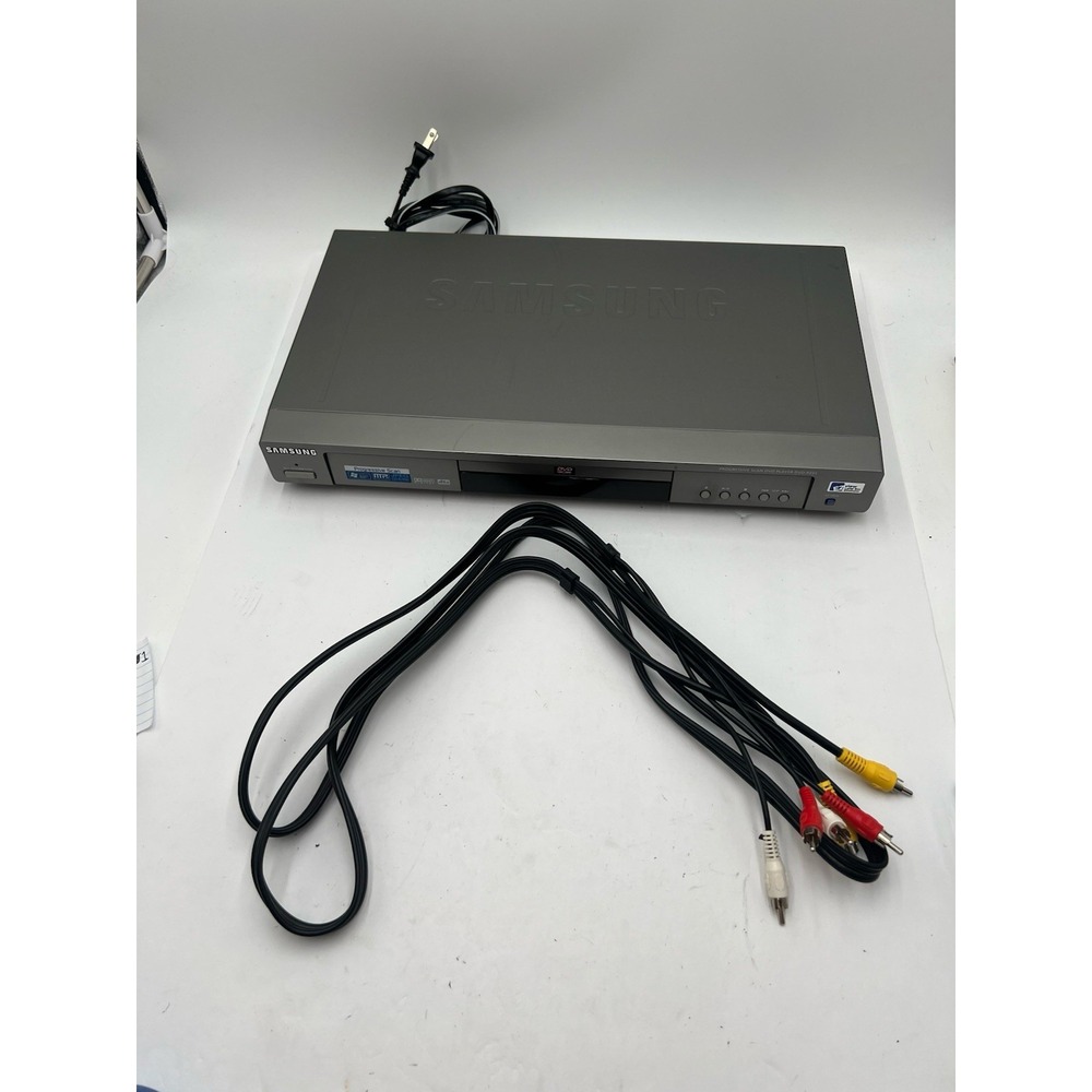 Samsung DVD-P231 DVD Player Tested Working w/ Extra Long RCA AV Cable
